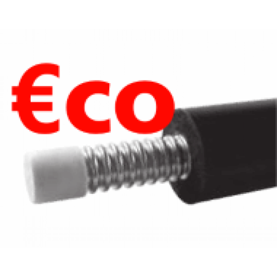 Flexible inox ECO Mono Tube 13, version économique, DN 20 longueur 50 mètres, isolation 13 mm sans film de protection