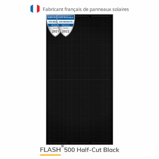 DualSun Flash 500 Wc Half Cut Mono (2094x1134x35mm) Full Black 